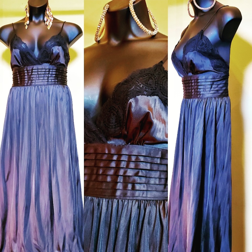Black gown dress